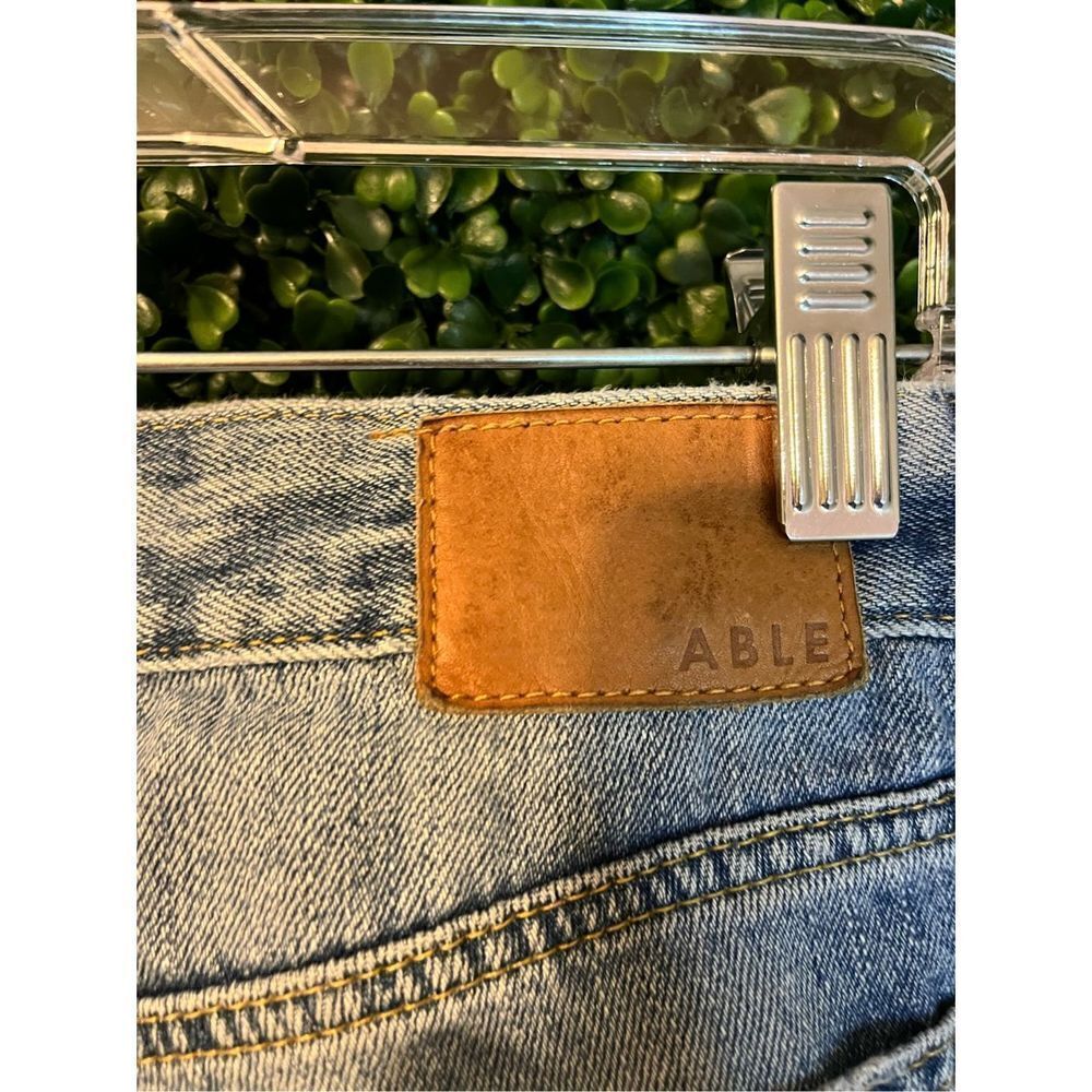 Able The Slouch Distressed Denim Jeans Size 24 - Picture 4 of 7